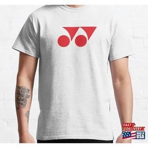 Red Yonex Badminton Equipments Classic Tshirt